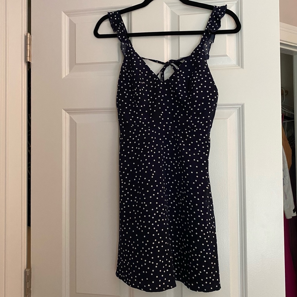 White Fox Boutique Polka Dot Mini Dress